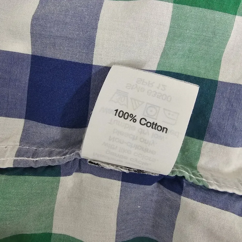 J. Crew Light weight Shirt Men S Buffalo Check Plaid Long Sleeve